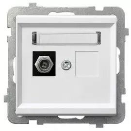 Розетка Ospel GPA-1RF/m/00