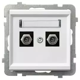 Розетка Ospel GPA-2RF/m/00