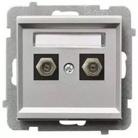 Розетка Ospel GPA-2RF/m/38