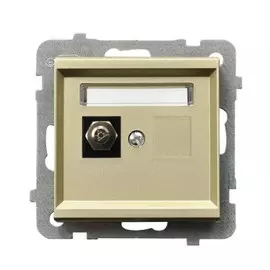 Розетка Ospel GPE-1R/m/39