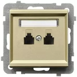 Розетка Ospel GPT-2RN/m/39