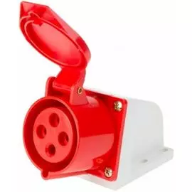 Розетка Rexant 11-8913 стационарная 3Р+РЕ 32А 380В IP44