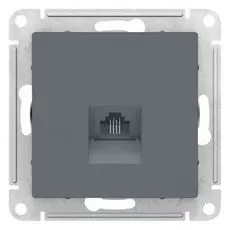 Розетка Schneider Electric ATN000781 AtlasDesign, телефонная, RJ11, механизм, грифель