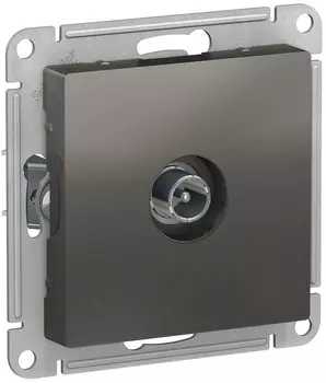 Розетка Schneider Electric ATN000991 AtlasDesign, TV, оконечная 1DB, механизм, сталь