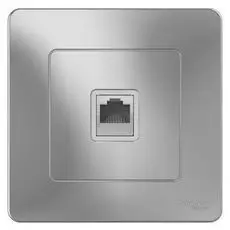 Розетка Schneider Electric BLNIS045003 компьютерная RJ45 Алюминий внутр