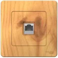 Розетка Schneider Electric BLNIS045005 компьютерная RJ45 Ясень внутр