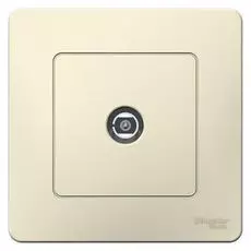 Розетка Schneider Electric BLNTS000012 TV Молочная внутр