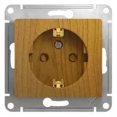 Розетка Schneider Electric GSL000545 с заземлением со шторками (кратно 20 шт)