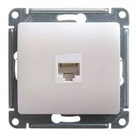 Розетка Schneider Electric GSL000681K компьютерная RJ45 кат.5E перламутр