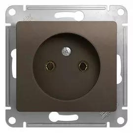 Розетка Schneider Electric GSL000841 б/з, 16А шоколад