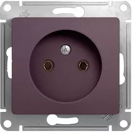 Розетка Systeme Electric GSL001441 Glossa сиреневый туман б/з