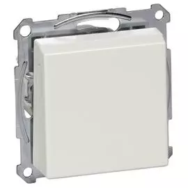 Розетка Schneider Electric MTN2311-0319 с/з с крышкой безвинт. зажим