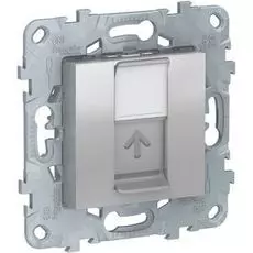 Розетка Schneider Electric NU541544 UnicaNew, беж, компьютерная, RJ45, одиночная кат. 6 UTP