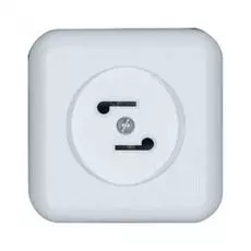 Розетка Systeme Electric RPVA-B Wessen Прима наруж Бел Розетка радио 30В 50-10000Гц