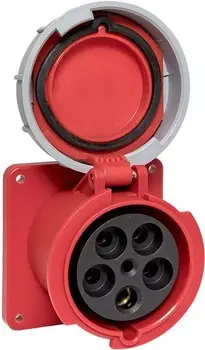 Розетка стационарная внутренняя EKF ps-3452-125-380 3452 3Р+РЕ+N 125А 380В IP67