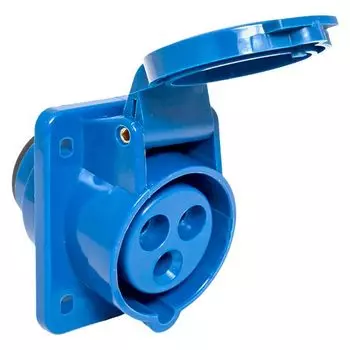 Розетка стационарная внутренняя EKF ps-413-16-220 413 2Р+РЕ 16А 220В IP44