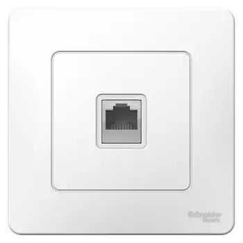 Розетка Schneider Electric BLNIS045001 компьютерная RJ45 (белый) внутр