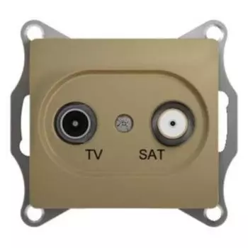 Розетка Systeme Electric GSL000497 TV-SAT одиночная 1DB (кратно 10 шт)