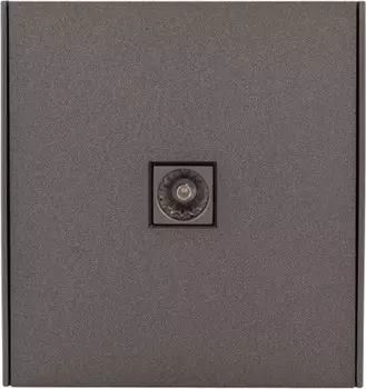 Розетка телевизионная KRANZ KR-78-0723-6 Розетка MIELE STRONG TV с/у графит