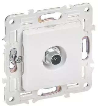 Розетка телевизионная оконечная IEK SK-A10-O-K01 SKANDY SK-A12W Арктический белый