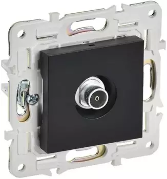 Розетка телевизионная оконечная IEK SK-A10-O-K02 SKANDY SK-A12Bl Черный