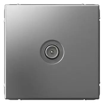 Розетка телевизионная оконечная Systeme Electric GAL000991 ArtGallery 1DB, механизм, Сталь