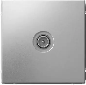 Розетка телевизионная проходная механизм Systeme Electric GAL000392 ARTGALLERY 4DB АЛЮМИНИЙ
