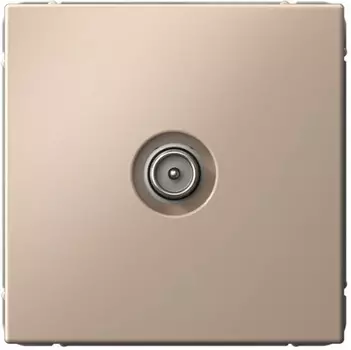 Розетка телевизионная проходная механизм Systeme Electric GAL001292 ArtGallery 4dB Песочный