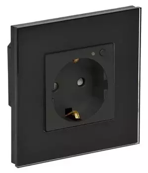 Розетка умная IEK iTeq Smart IT-R16SFWBG-K02 Wi-Fi черный