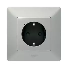 Розетка умная Legrand 752394 Valena Life with NETATMO 2К+З 16А 230В, алюминий
