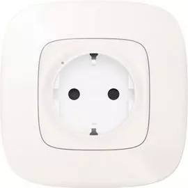 Розетка умная Legrand 752994 Valena Allure with NETATMO, 2К+З 16А 230В, жемчуг