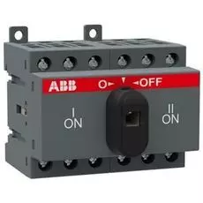 Рубильник ABB 1SCA104863R1001 OT25F3С 3п 25А реверсивный без рукоятки