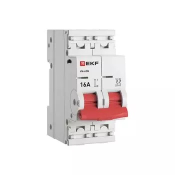 Рубильник EKF S63216 2P 16А ВН-63N PROxima
