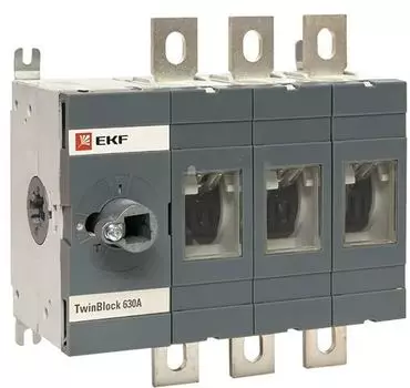 Рубильник EKF tb-s-630-3p 630A 3P без рукоятки управления TwinBlock
