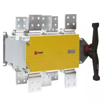 Рубильник-переключатель EKF pscs-2000-3 2000A 3P c рукояткой управления для прямой установки PowerSwitch