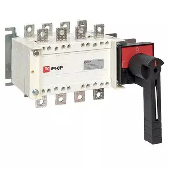 Рубильник-переключатель EKF pscs-250-4 250A 4P c рукояткой управления для прямой установки PowerSwitch