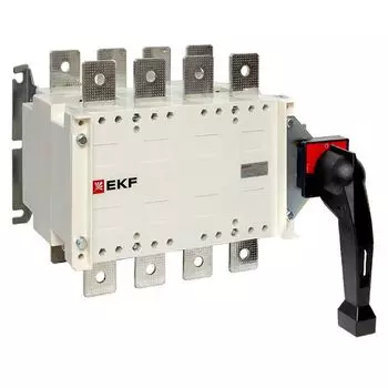 Рубильник-переключатель EKF pscs-630-4 630A 4P c рукояткой управления для прямой установки PowerSwitch