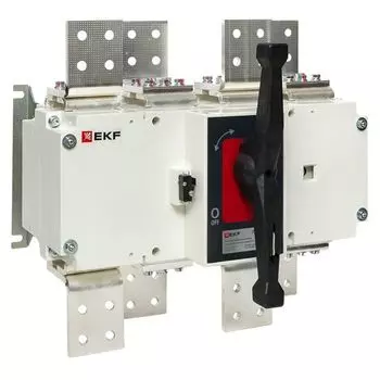 Рубильник-выключатель EKF psds-2000-4 2000A 4P c рукояткой управления для прямой установки PowerSwitch