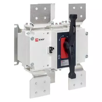 Рубильник-выключатель EKF psds-2500-3 2500A 3P c рукояткой управления для прямой установки PowerSwitch
