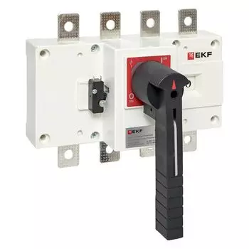 Рубильник-выключатель EKF psds-250-4 250A 4P c рукояткой управления для прямой установки PowerSwitch