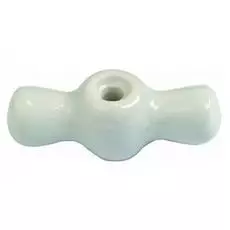 Ручка Bironi B-901-01 выключателя, фарфор, белый