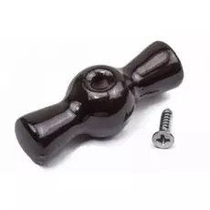 Ручка Bironi B-901-02 выключателя, керамика, коричневый