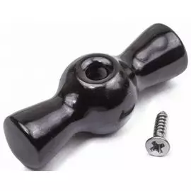 Ручка Bironi B-901-03 выключателя, керамика, черная