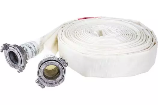 Рукав Пожтехника ПРЕСТИЖ 50-1.0-РПК-ГР-50А пожарный напорный комплектный с 2-мя навязанными головками ГР-50 (алюминий), 20м