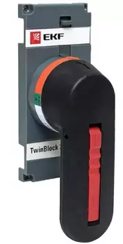 Рукоятка управления EKF tb-315-400-fh для прямой установки на рубильники TwinBlock 315-400А
