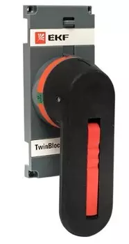 Рукоятка управления EKF tb-315-400-fh-rev для прямой установки на рубильники реверсивные (I-0-II) TwinBlock 315-400А