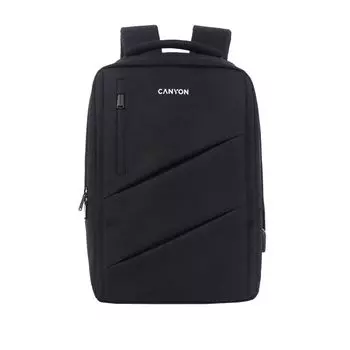 Рюкзак для ноутбука Canyon CNS-BPE5B1 до 15.6", полиэстер, черный