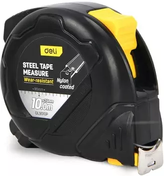 Рулетка Deli DL9010P 10м*25мм