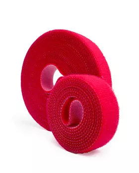 Рулон липучки Filum FL-CTR-15-1-RD ширина 15 мм, длина 1 м, цвет красный