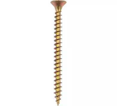 Саморез KRANZ 1111-0450-1 универсальный 4х50, желтый цинк, упаковка поставщика (6 000 шт.)